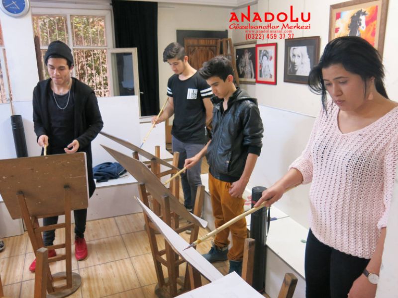 Güzel Sanatlara Hazırlık Kurslarında Özel Yeni Teknikler Maltepe