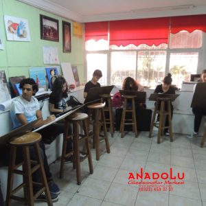 Güzel Sanatlar Liselerine Hazırlık Resim Kursu Al